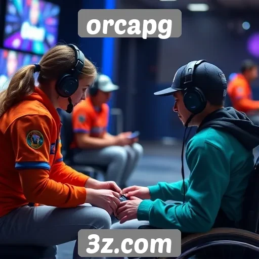 Acessibilidade no site orcapg para jogadores com deficiência